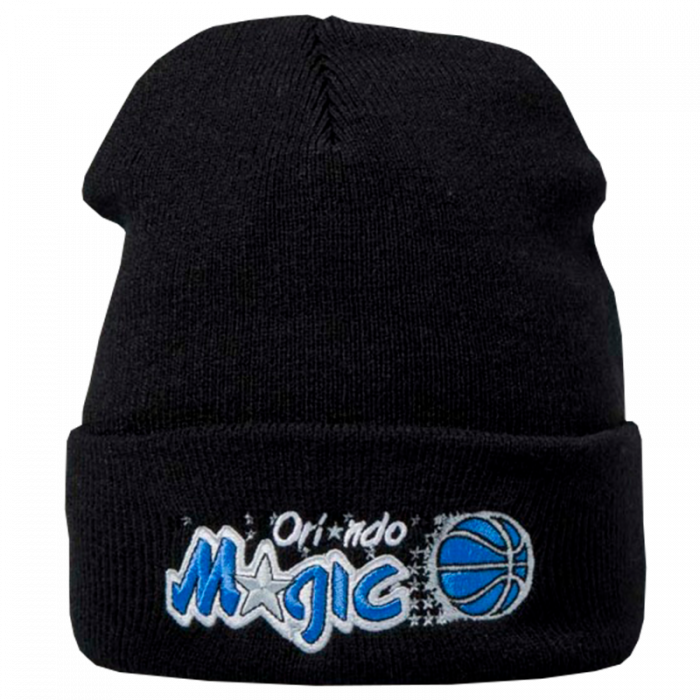 Orlando Magic Mitchell & Ness Team Logo Cuff Cappello - Beanies Orlando Magic Team Logo Knit Black Cuff - Mitchell (700x700), Png Download