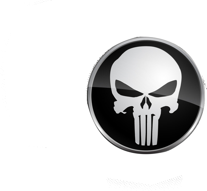 Punisher T Shirt Paper (1024x640), Png Download