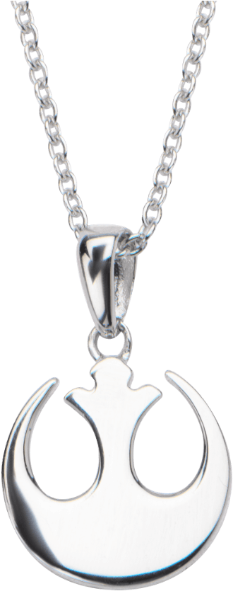 Womens Sterling Silver Rebel Alliance Necklace (850x850), Png Download