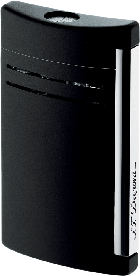 St Dupont Maxijet Matte Black Torch Lighter Art Brown - Dupont Maxijet (580x989), Png Download