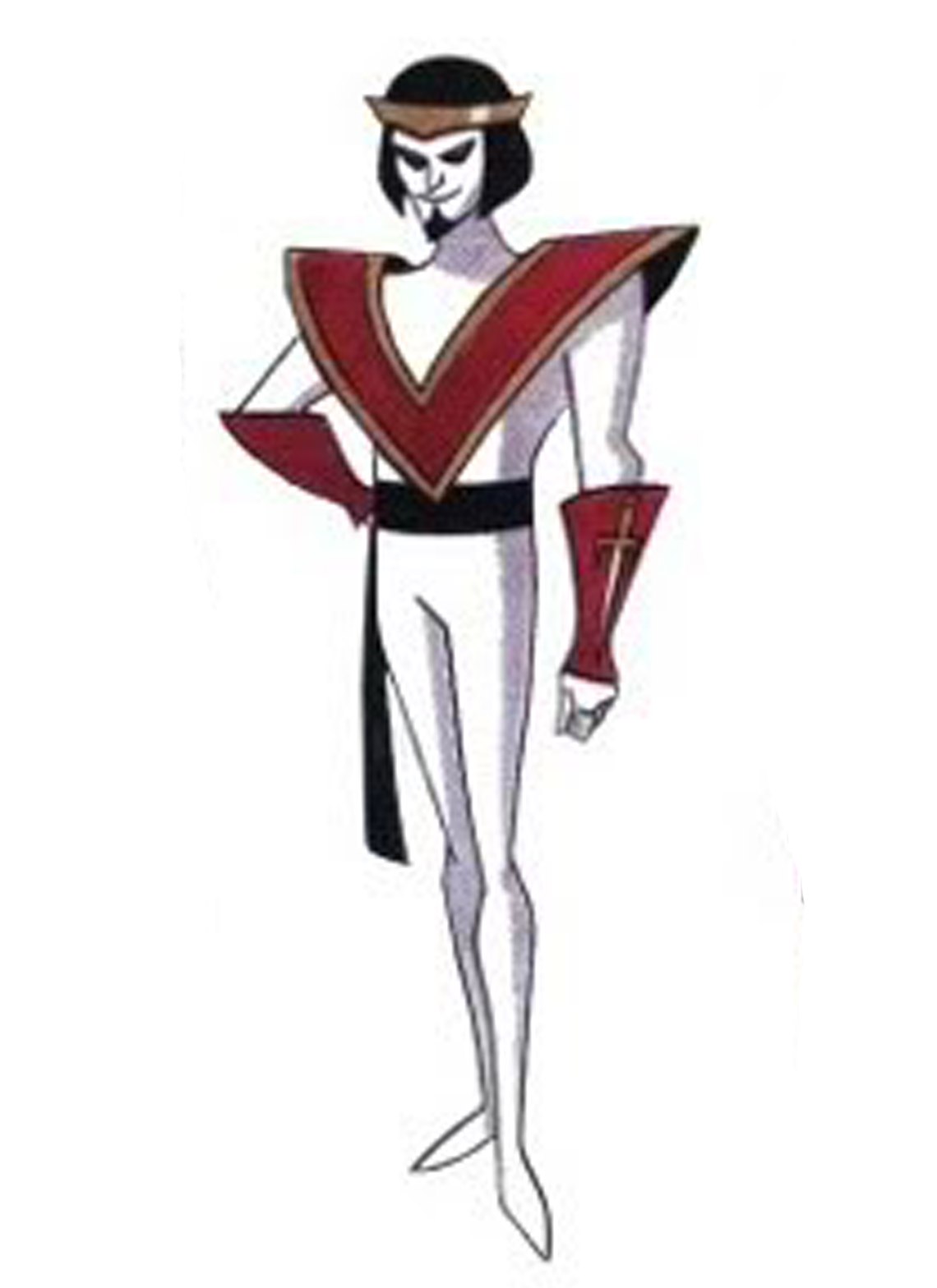 Valete De Espadas - Batman Beyond Character Design (1140x1568), Png Download