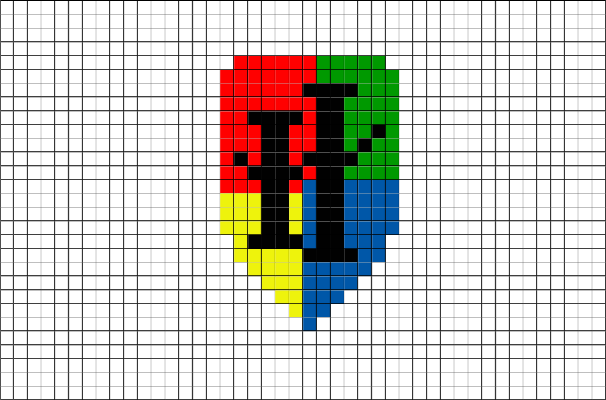 Pixel Art Harry Potter (880x581), Png Download