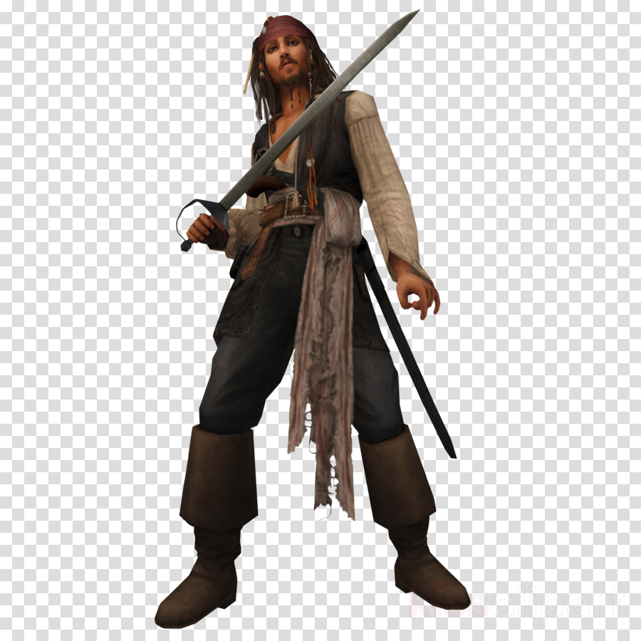 Download Kingdom Hearts 2 Jack Sparrow Clipart Kingdom - Captain Jack Kingdom Hearts (900x900), Png Download