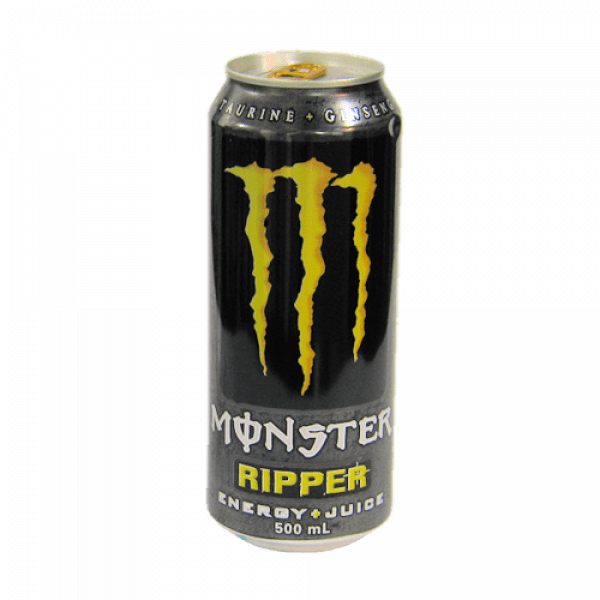 Monster Energy Ripper Energy Juice Drink 500ml - Monster Energy Drink (600x600), Png Download