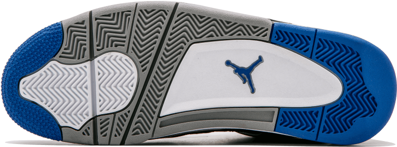 Nike Mens Air Jordan Dub Zero Basketball Shoes Black/gym (1000x600), Png Download