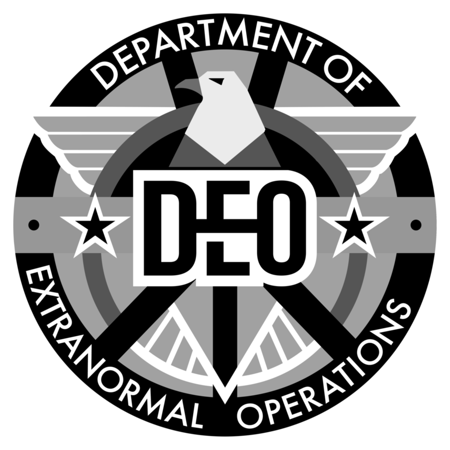 D - E - O - - Deo Supergirl Png (894x894), Png Download