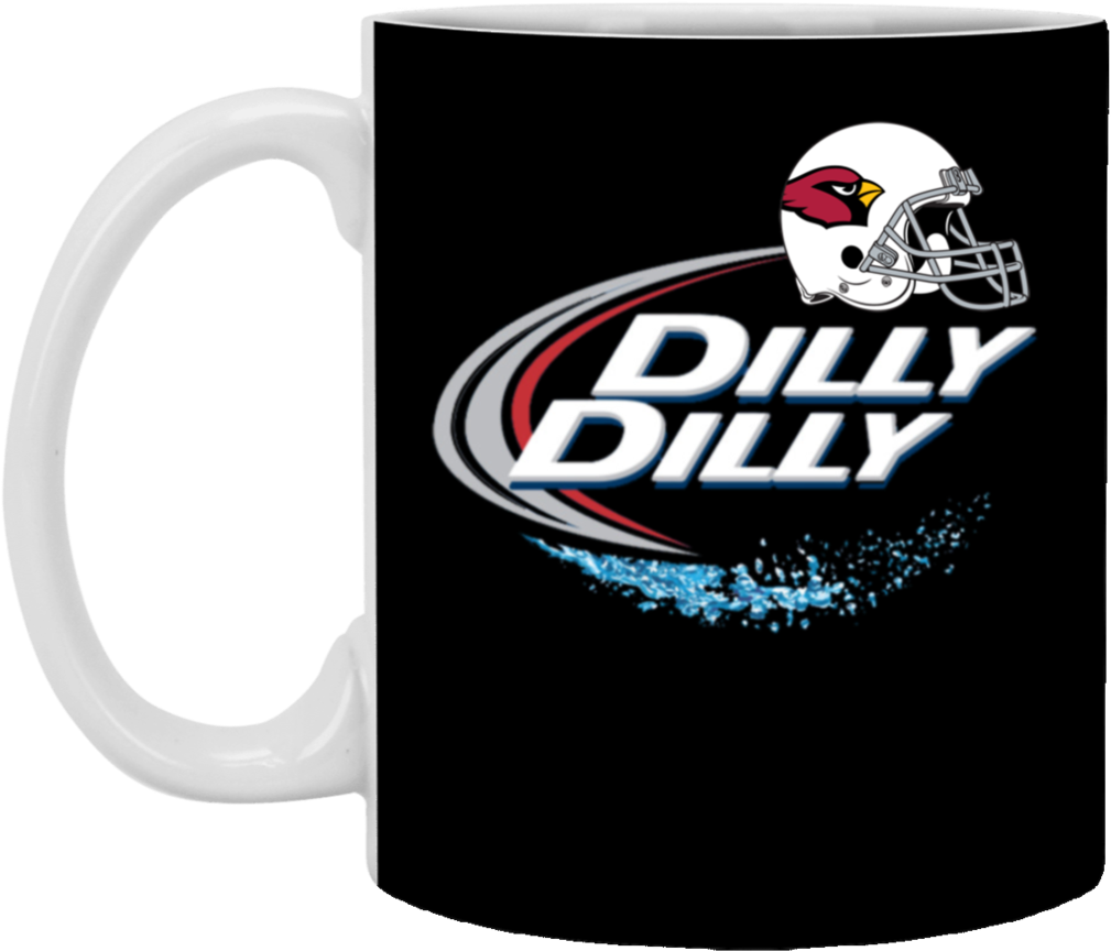 Ari Arizona Cardinals Dilly Dilly Bud Light Mug Cup - Bud Light Water Splash (1024x1024), Png Download