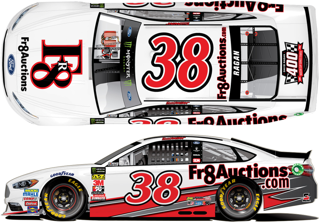 David Ragan's 400th Cup Series Start Logo Design - 2018 Kyle Busch #18 M M S Color Chrome 1:24 Diecast (1100x797), Png Download