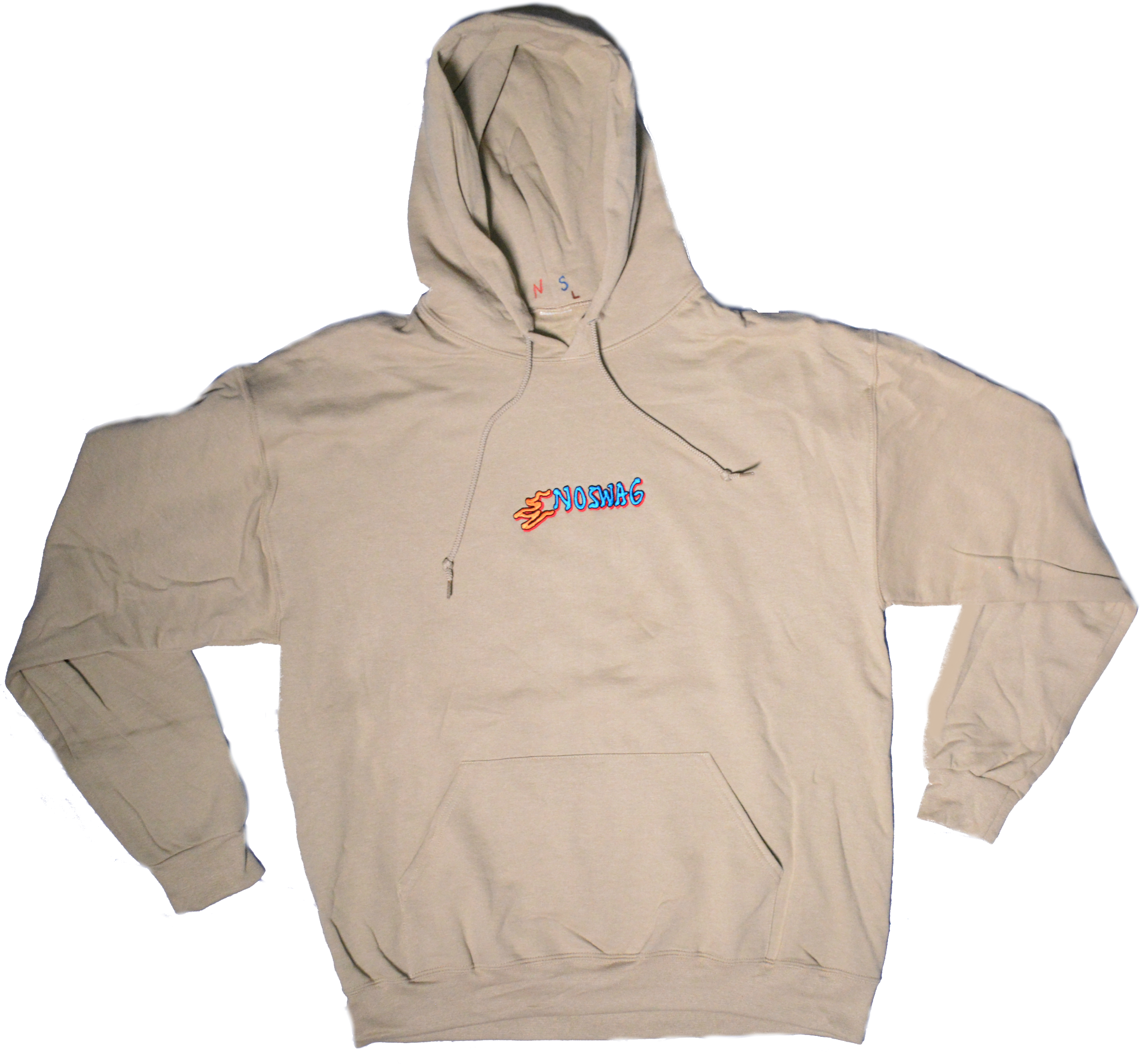 Image Of Embroidered Flame Logo Hoodie Khaki - Logo (2556x2367), Png Download