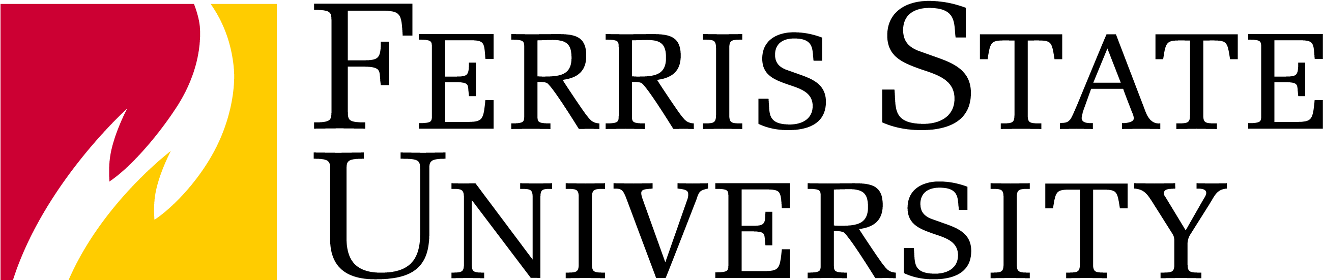 Ferris State University Logo (2708x644), Png Download