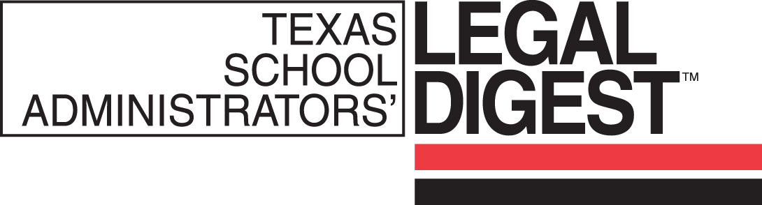 Texas School Administrators' Legal Digest - Texas (1090x294), Png Download