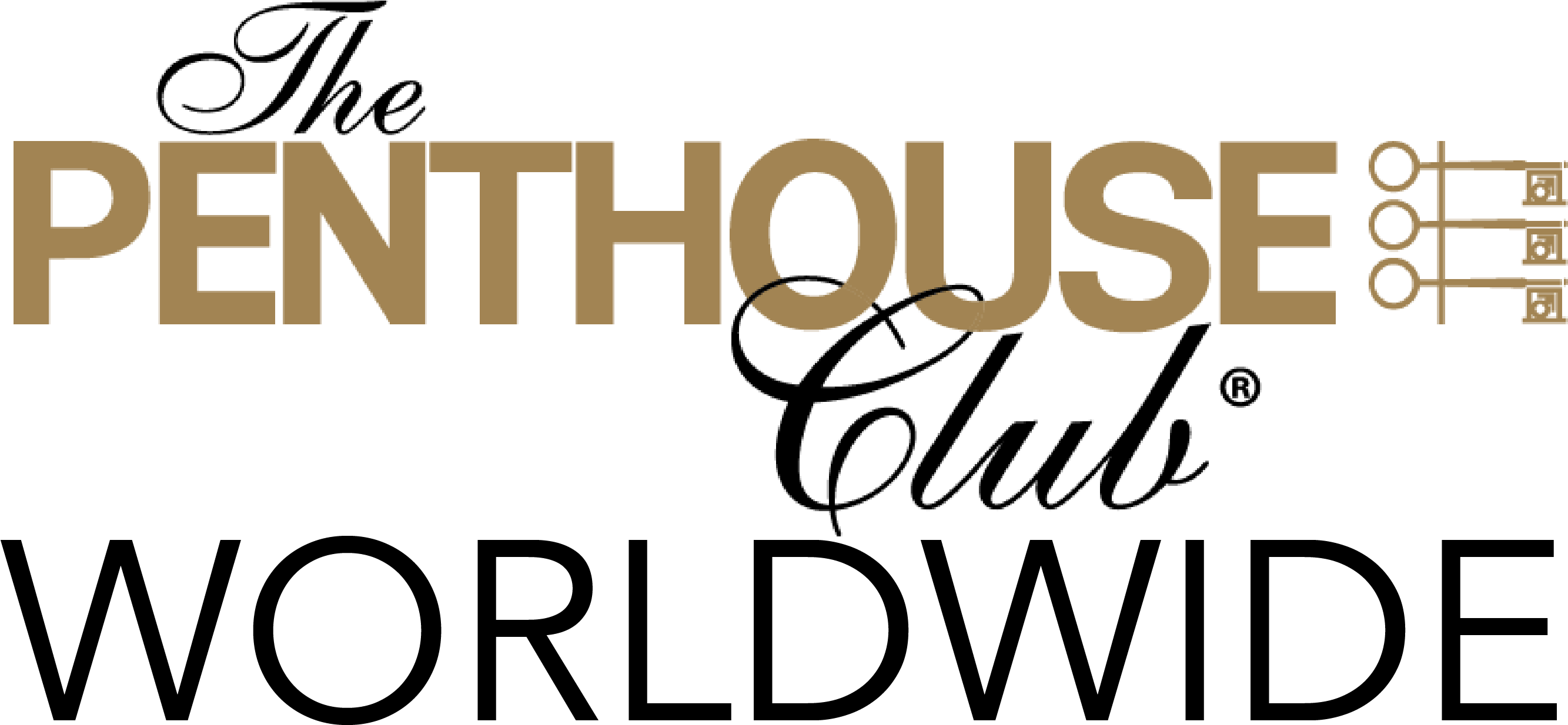 Penthouse Club Logo (3496x2100), Png Download