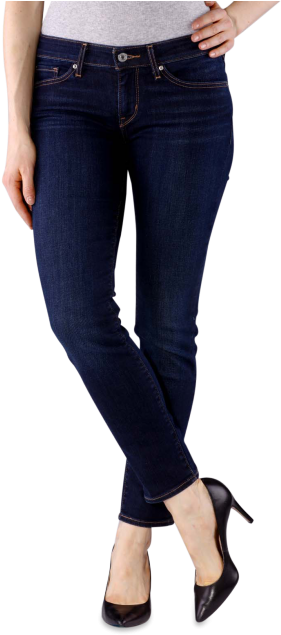 Download S 711 Skinny Jeans Daytrip - Dark Blue Levis Skinny Jeans Womens  PNG Image with No Background 