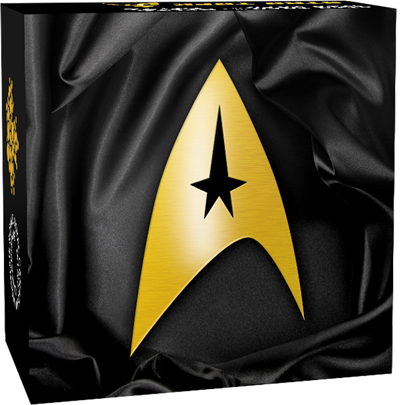 Royal Canadian Mint Celebrates 50 Yrs Of Star Trek - Star Trek Delta Gold Coin (1198x1166), Png Download