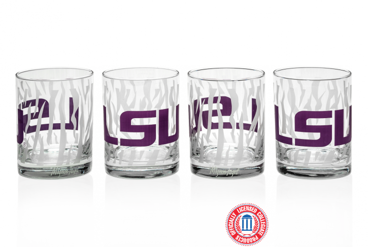 Lsu Stripes Glasses - Kay Outlet Jewelers University Of Michigan Sphere Earrings (725x487), Png Download