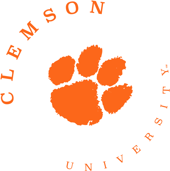 Official Ncaa Clemson Tigers - High Resolution Clemson Paw (768x1024), Png Download