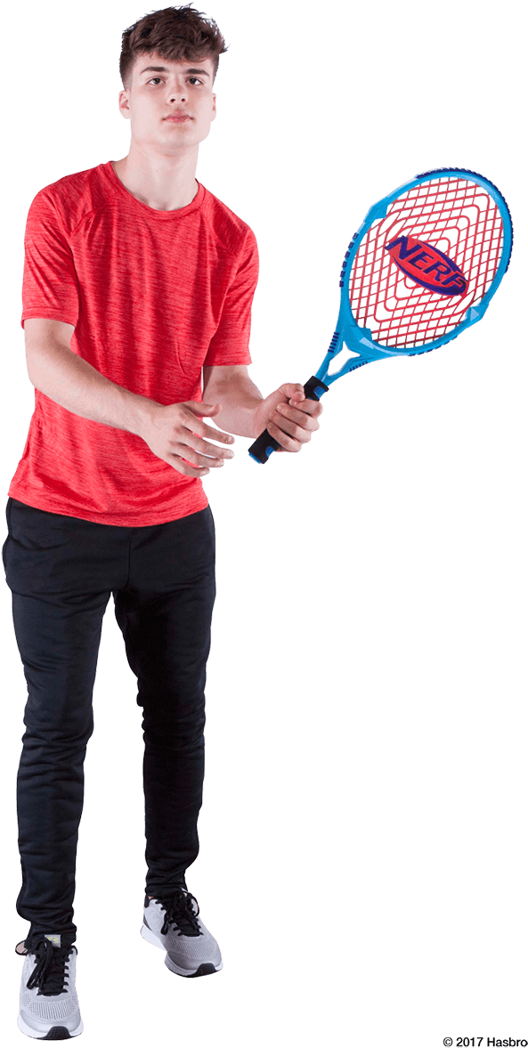 Nerf Sports Tennis Set - Nerf Sports Tennis Set, Paddleball (626x1200), Png Download