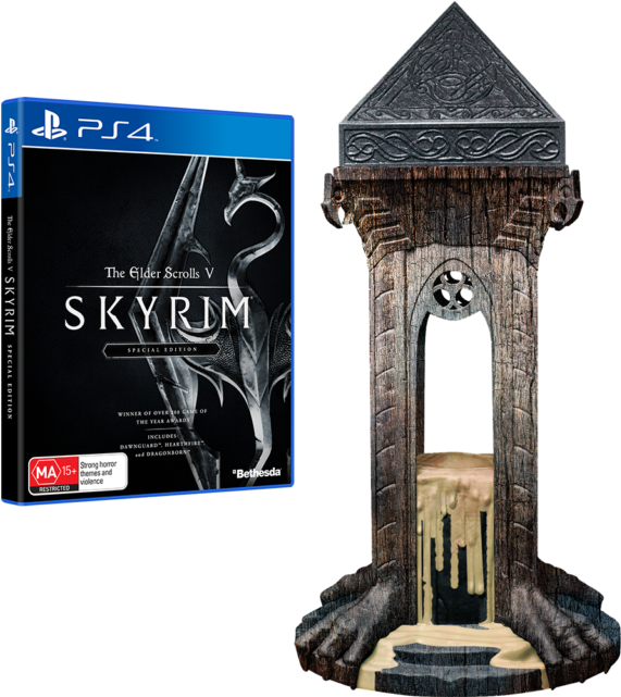 Ps4 Skyrim Special Edition And Shrine Of Julianos Brand - Elder Scrolls V: Skyrim Special Edition [ps4 Game] (640x640), Png Download