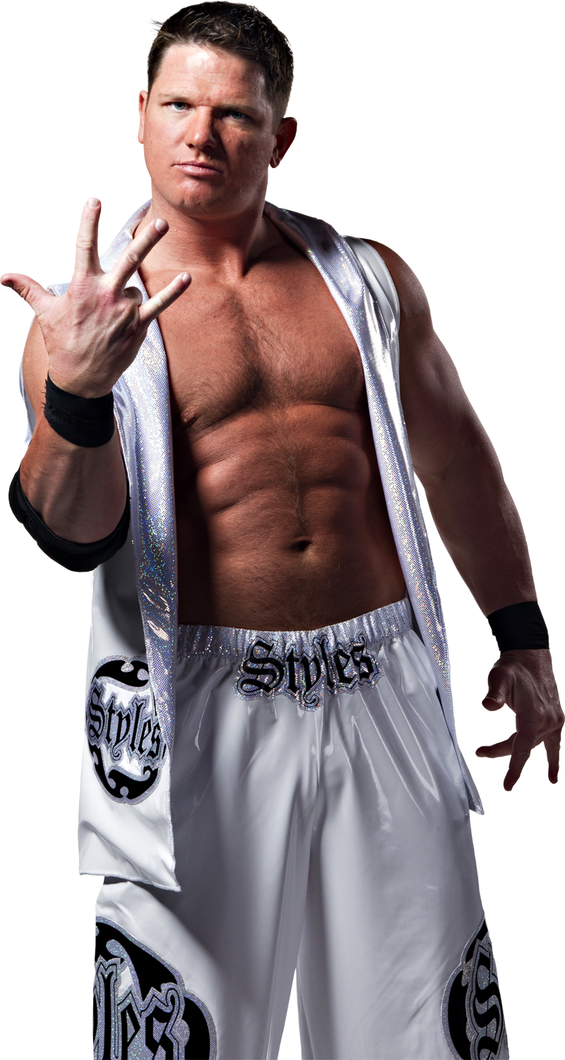 Aj Styles Render - Impact Wrestling (800x1500), Png Download