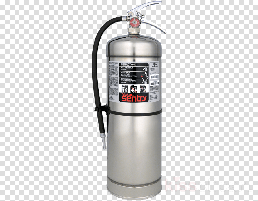 Water Extinguisher Clipart Dry Chemical Fire Extinguishers - Ansul Fire Extinguisher (900x700), Png Download