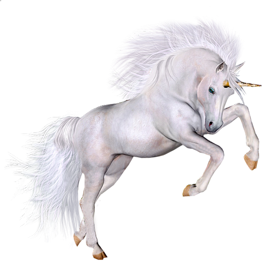 Beautifu Unicorn 3d Clipart - Unicorn Transparent Png (600x588), Png Download