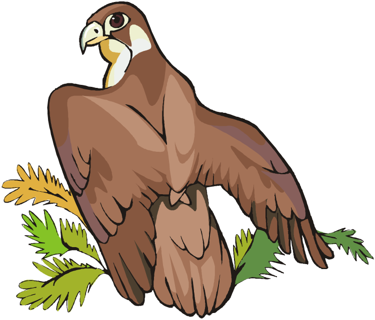 Free Eagle Clipart (750x641), Png Download