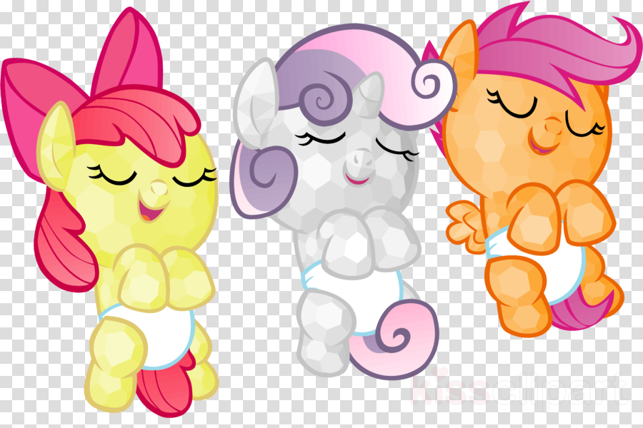 My Little Pony Com Sweetie Belle Baby Clipart Sweetie - My Little Pony Baby Apple Bloom (900x600), Png Download
