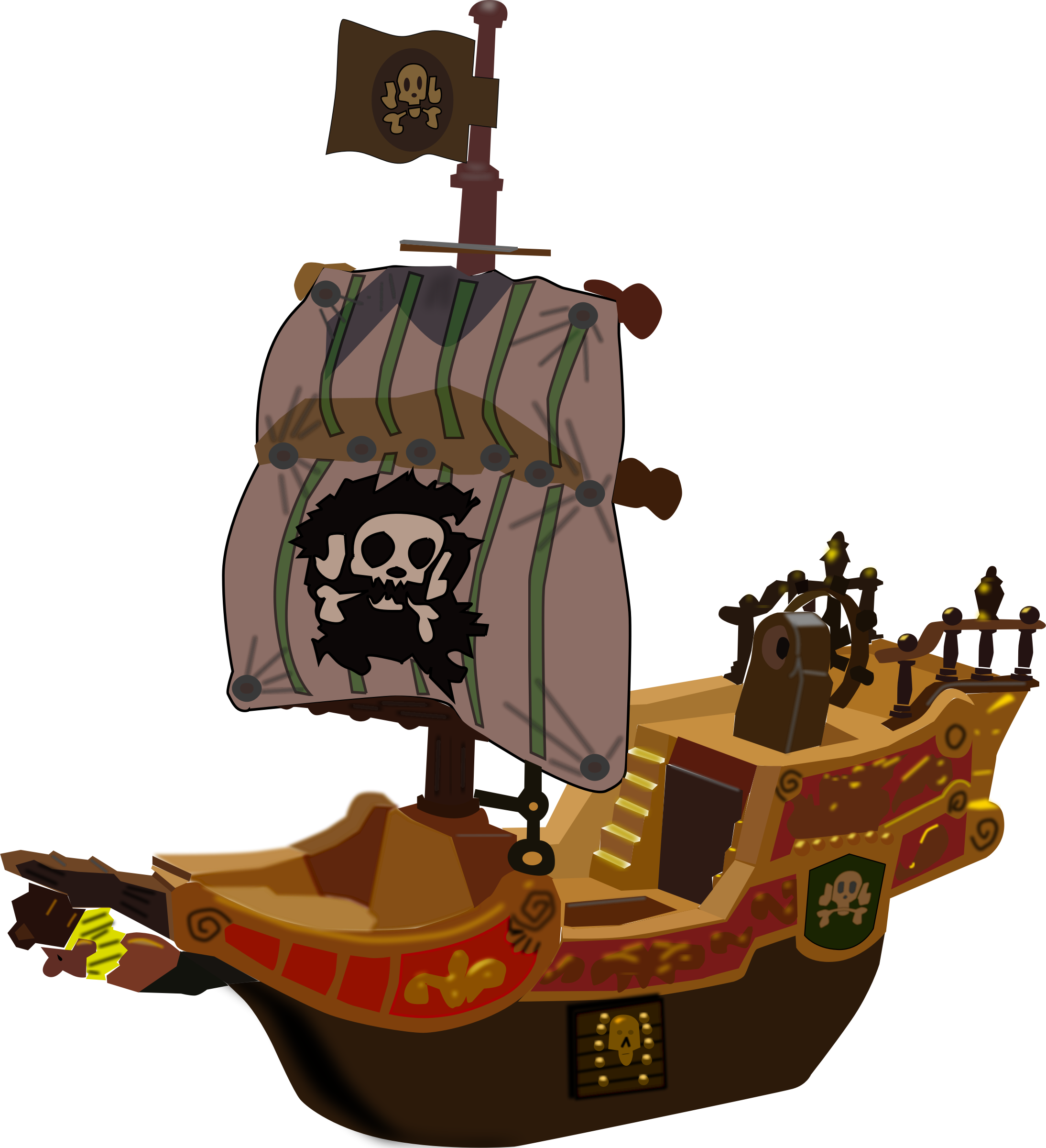 All Great Adventures Start With A Good Ship - Treasure Hunters System Of Inequalities Answer Key (546x599), Png Download