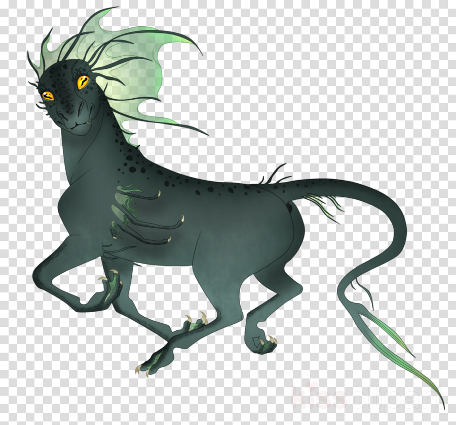 Horse Clipart Pony Horse Legendary Creature - Kelpie Monster (900x840), Png Download