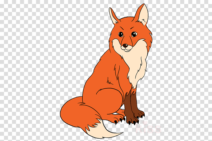 Red Fox How To Draw A Fox Clipart Red Fox Drawing - Bts Chibi Fanart (900x600), Png Download