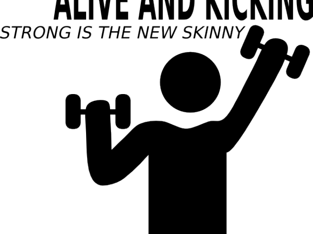 Dumbbells Clipart Fitness - Gym Symbol (640x480), Png Download