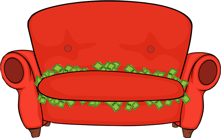 Couch Cushion Finance - Couch (920x600), Png Download