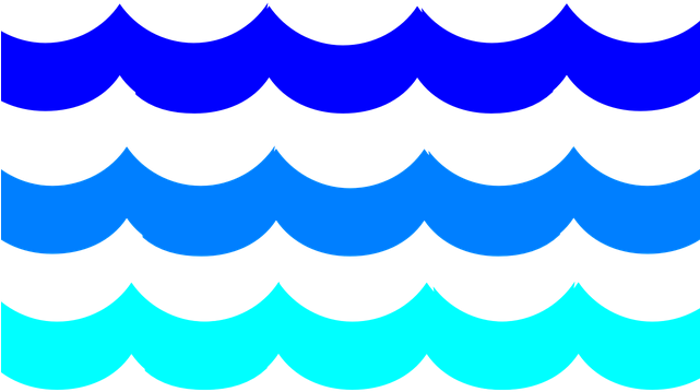 Ocean Wave Clipart - Waves Clip Art Transparent (640x480), Png Download