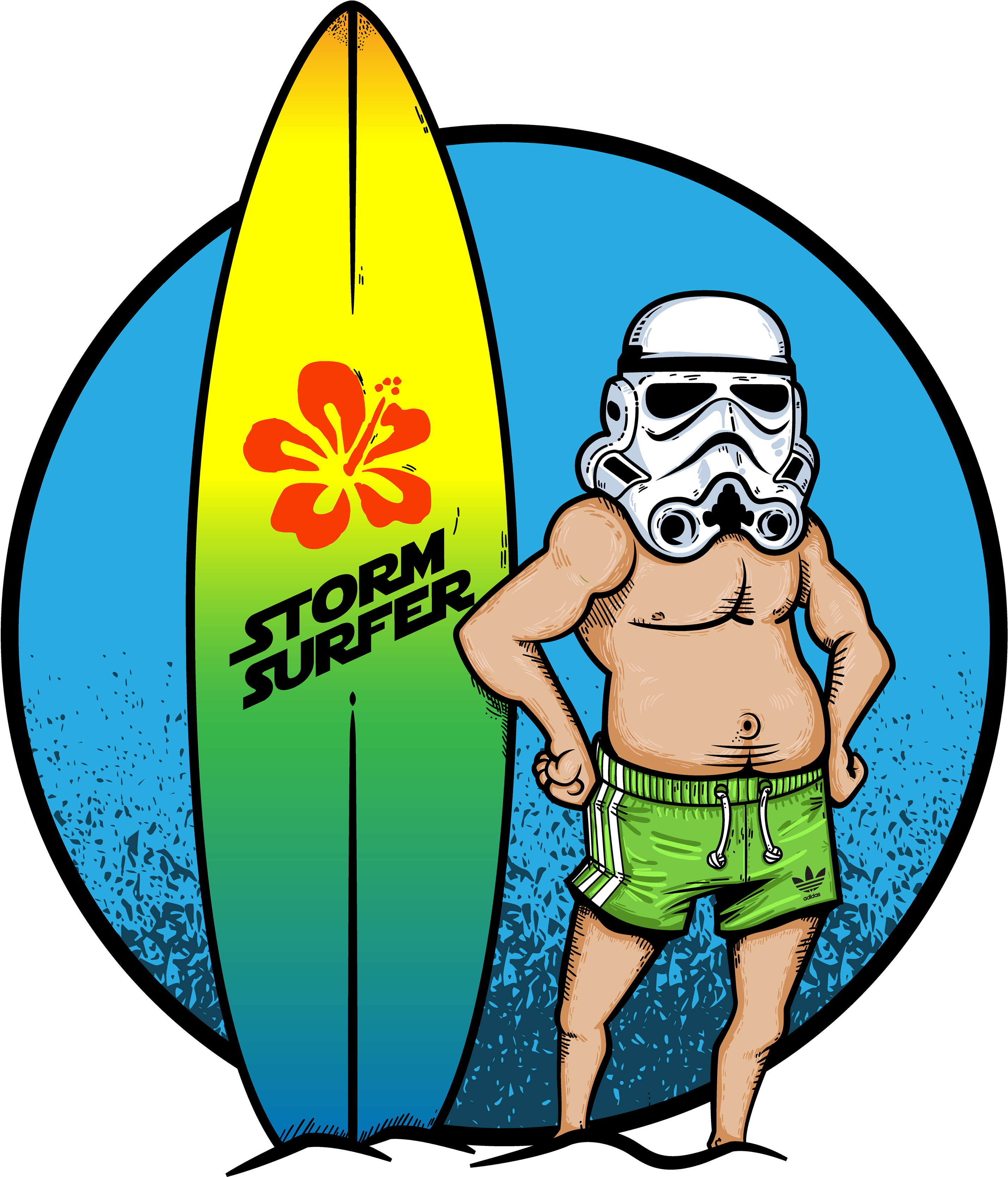 Surfboard Clipart Png (3840x3840), Png Download