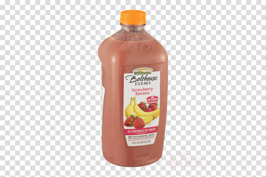 Bolthouse Farms Strawberry Banana Fruit Juice Smoothie (900x600), Png Download