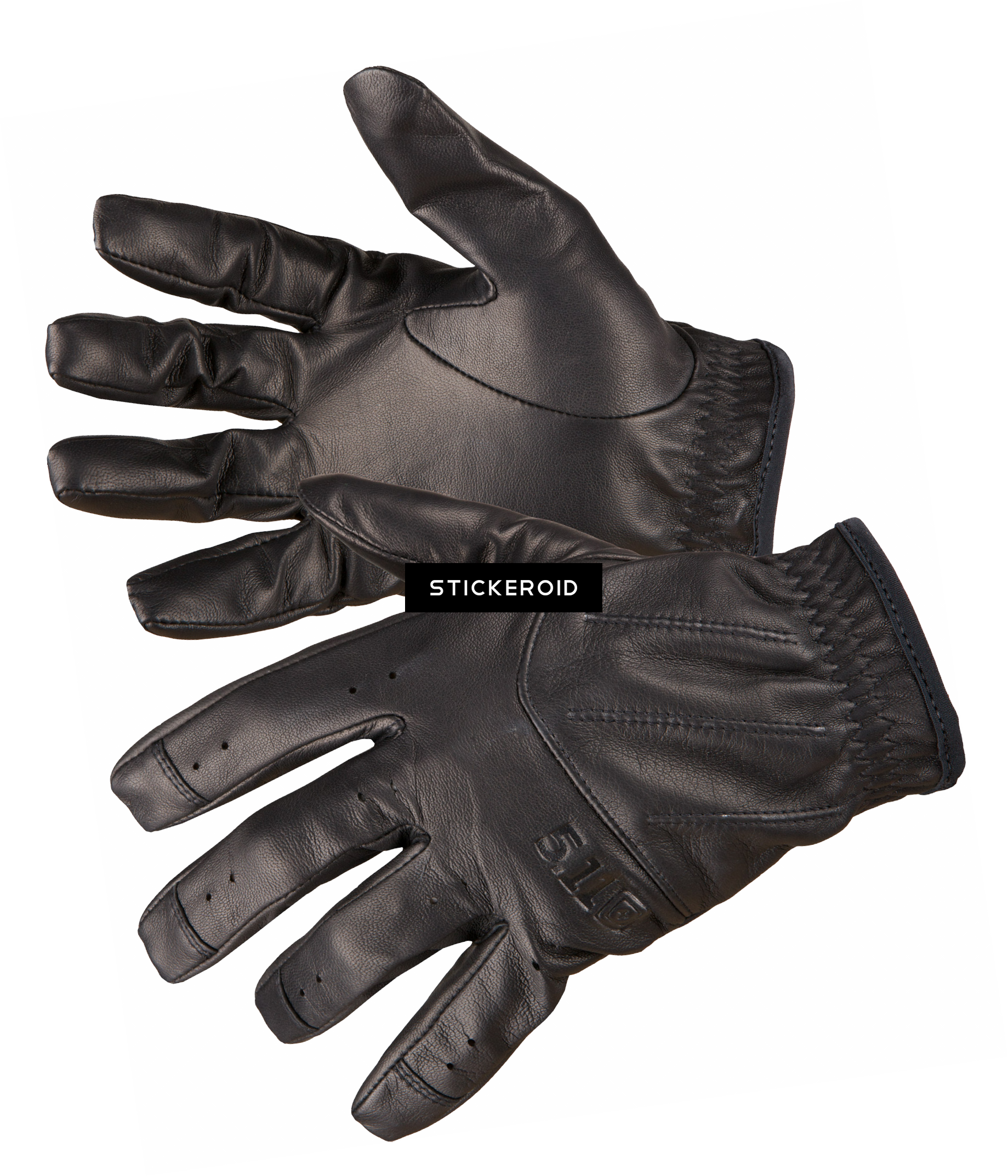 Leather Gloves (1839x2145), Png Download