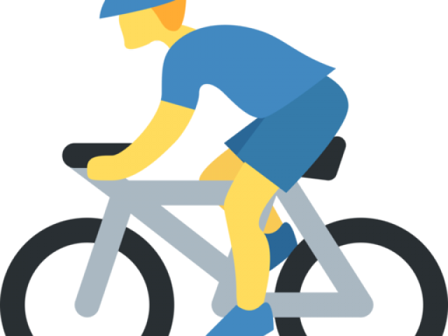 Cycling Clipart Emoji - Emoji Bicicleta (640x480), Png Download