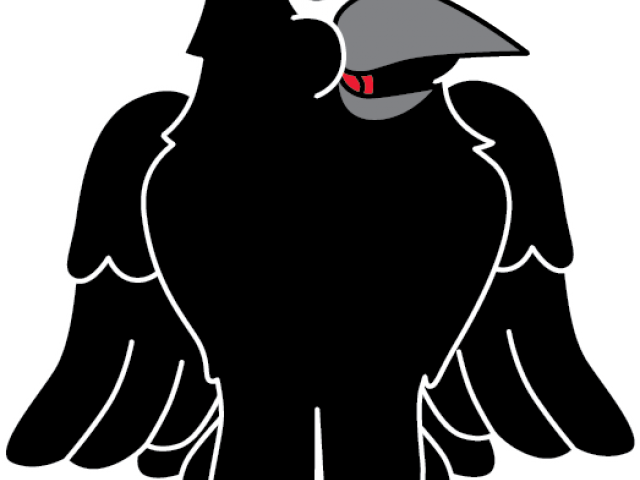 Raven Clipart Raven Mascot - Denver (640x480), Png Download