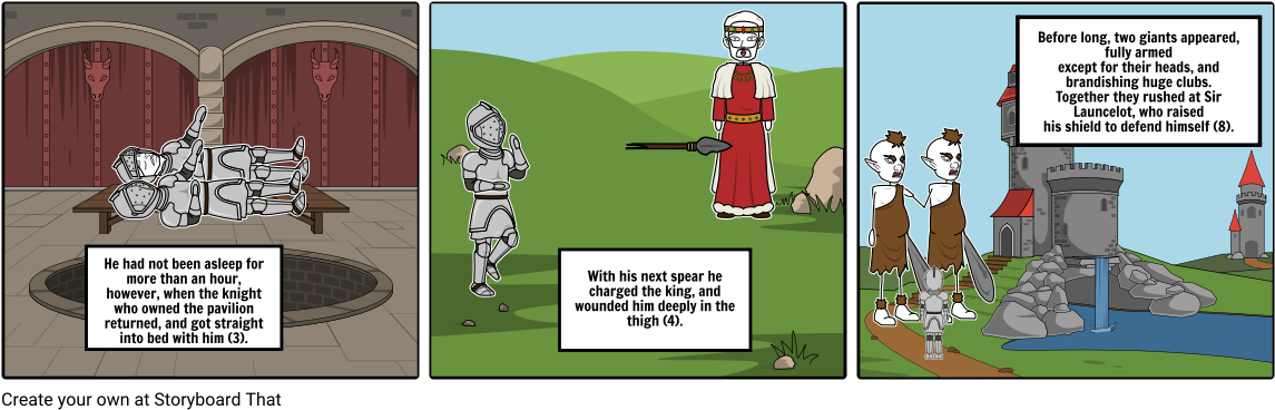 Knight Clipart Lancelot - Knight (1164x385), Png Download