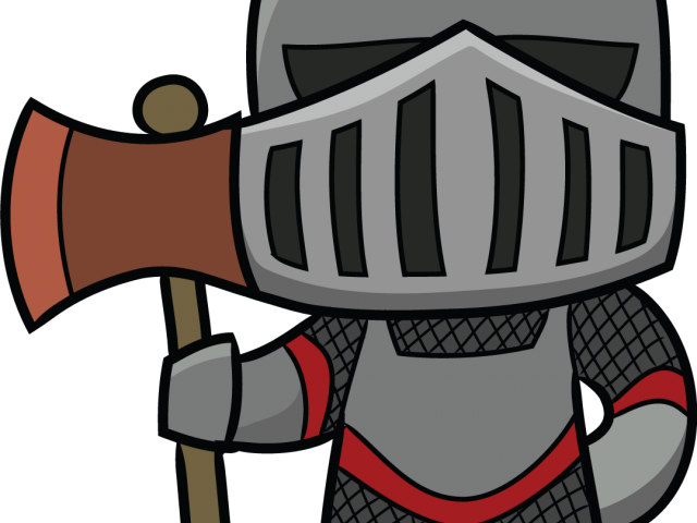 Knight Clipart Comic - Middle Ages Knights Clipart (640x480), Png Download