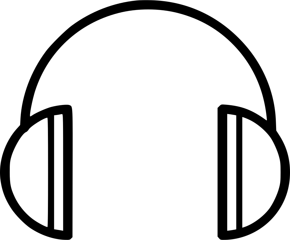 Png File Svg - Headphones (980x814), Png Download