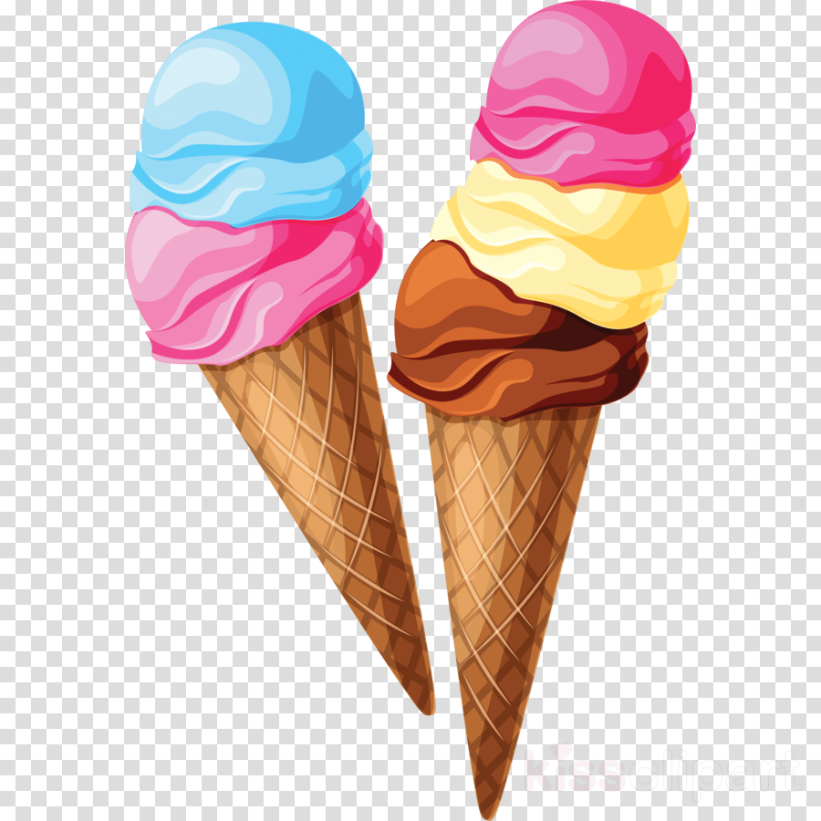 Ice Cream Png Clipart Ice Cream Cones Clip Art - Ice Cream Cone Png (900x900), Png Download