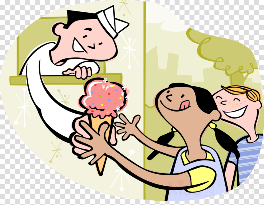 Download Cartoon Ice Cream Man Clipart Ice Cream Cones Atlanta Kids Buying Ice Cream Png Image With No Background Pngkey Com