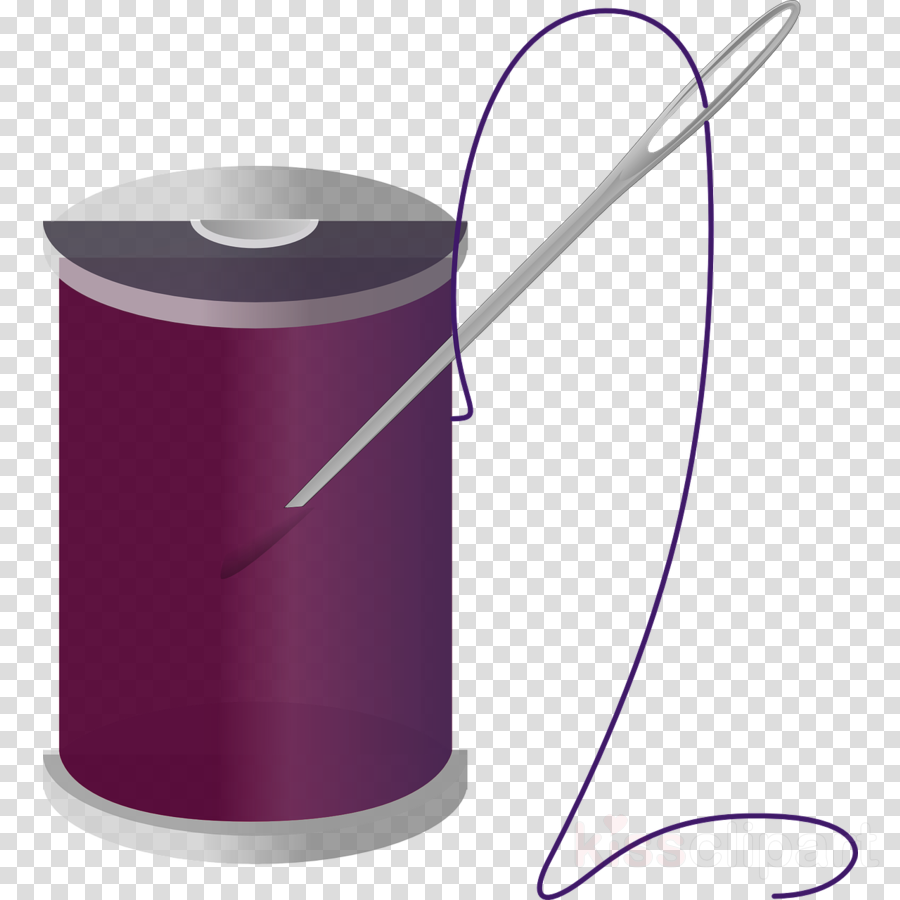 Sewing Needle Clipart Hand-sewing Needles Clip Art - Sewing Tools (900x900), Png Download