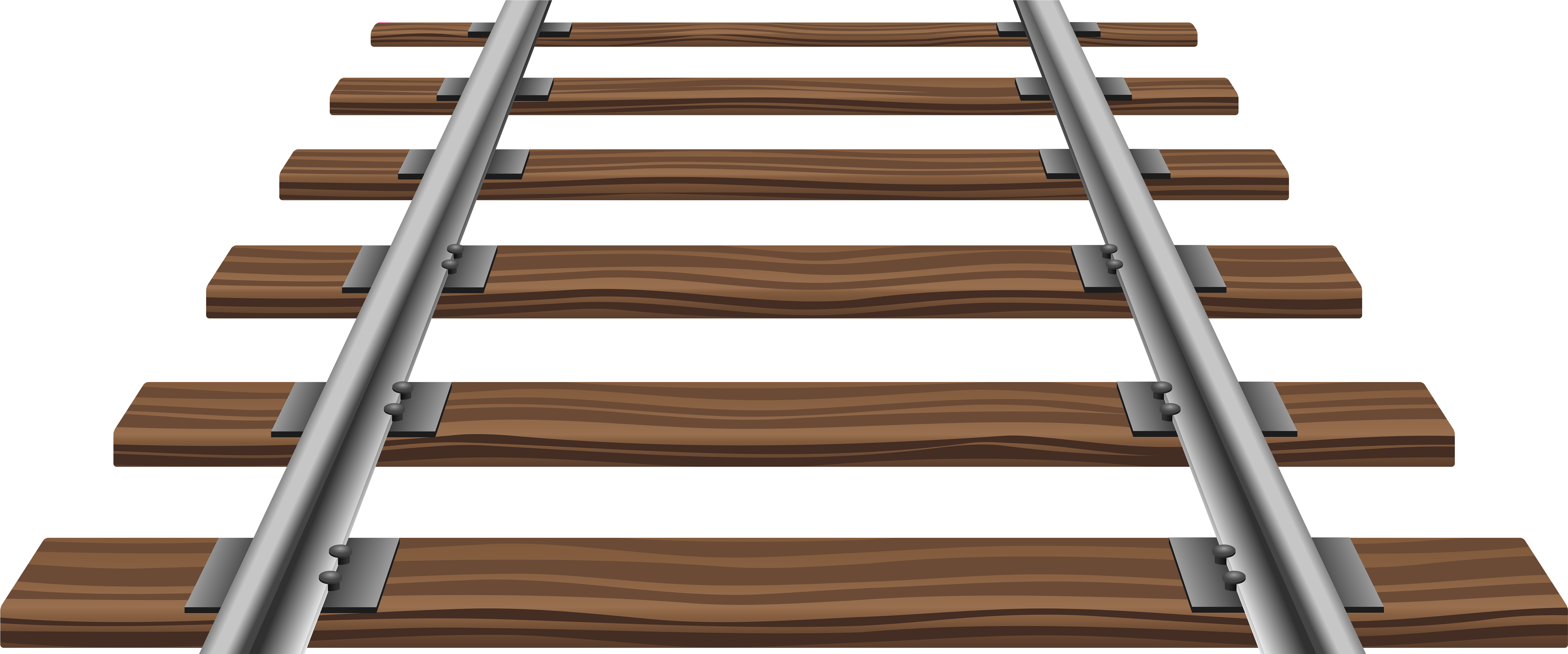 Rails Png Clip Art Image - 1920 Locomotive Vector (8000x3245), Png Download