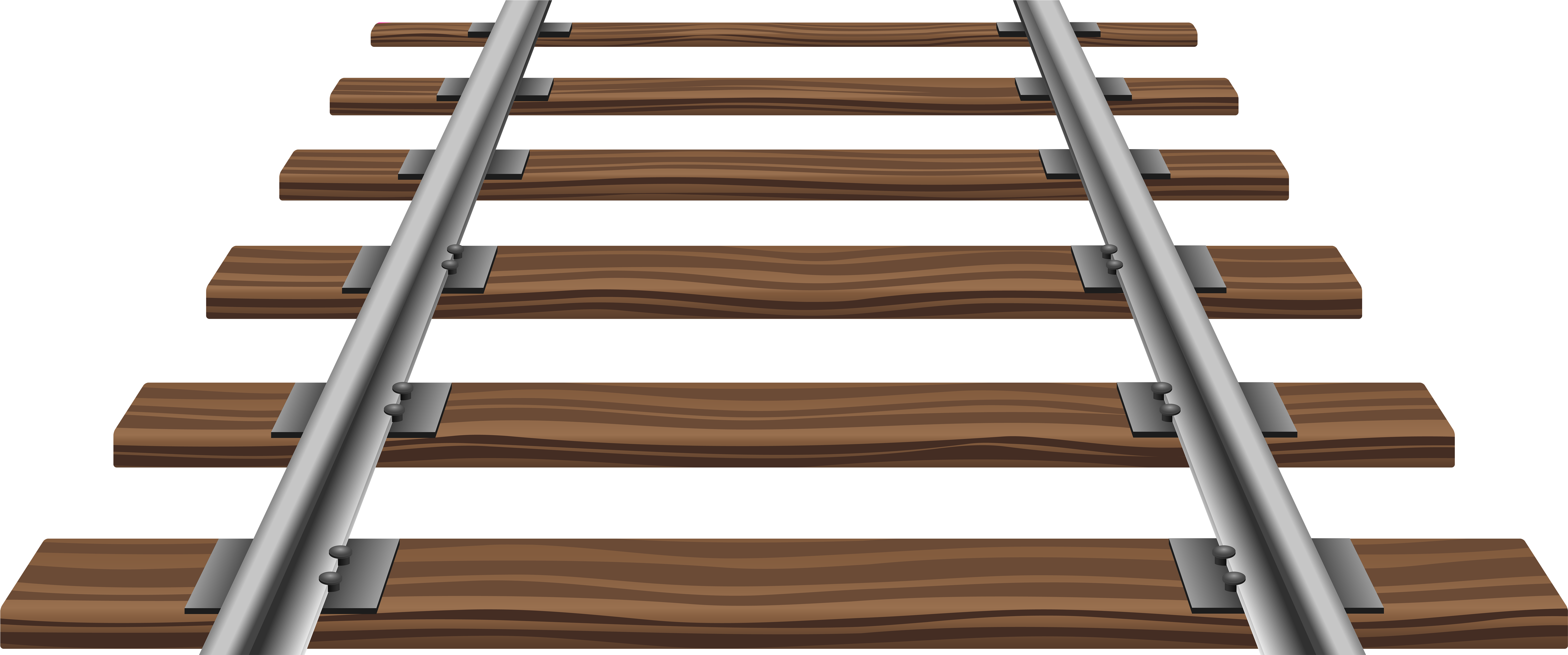 Rails Png Clip Art Image - 1920 Locomotive Vector - Free Transparent ...