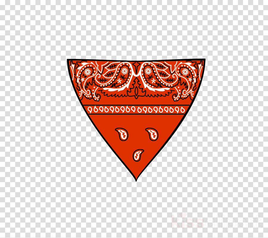 Cowboy Scarf Clipart Kerchief Scarf Clip Art - Broken Heart Png (900x800), Png Download