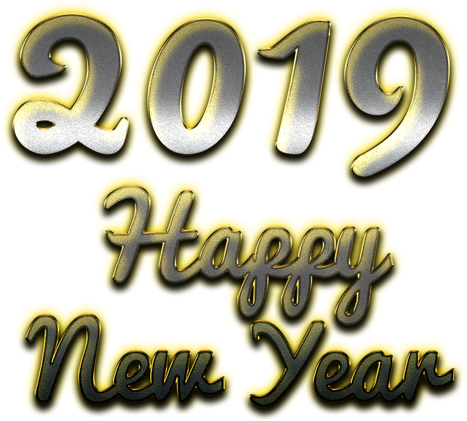 2019 Happy New Year Png Clipart - Portable Network Graphics (1136x989), Png Download