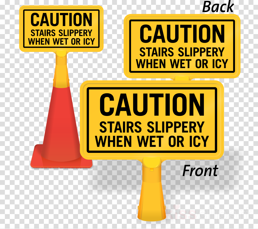 Slippery When Wet Clipart Staircases Be Careful Logo - Clip Art (900x800), Png Download
