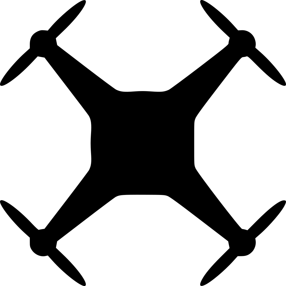 Multicopters - Drone Icon Free Download (980x980), Png Download